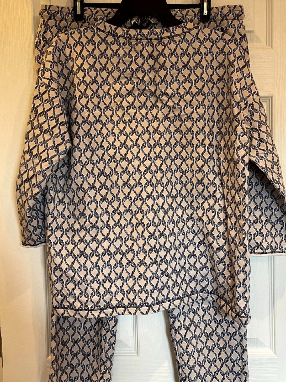 Nautical themed set pant and top